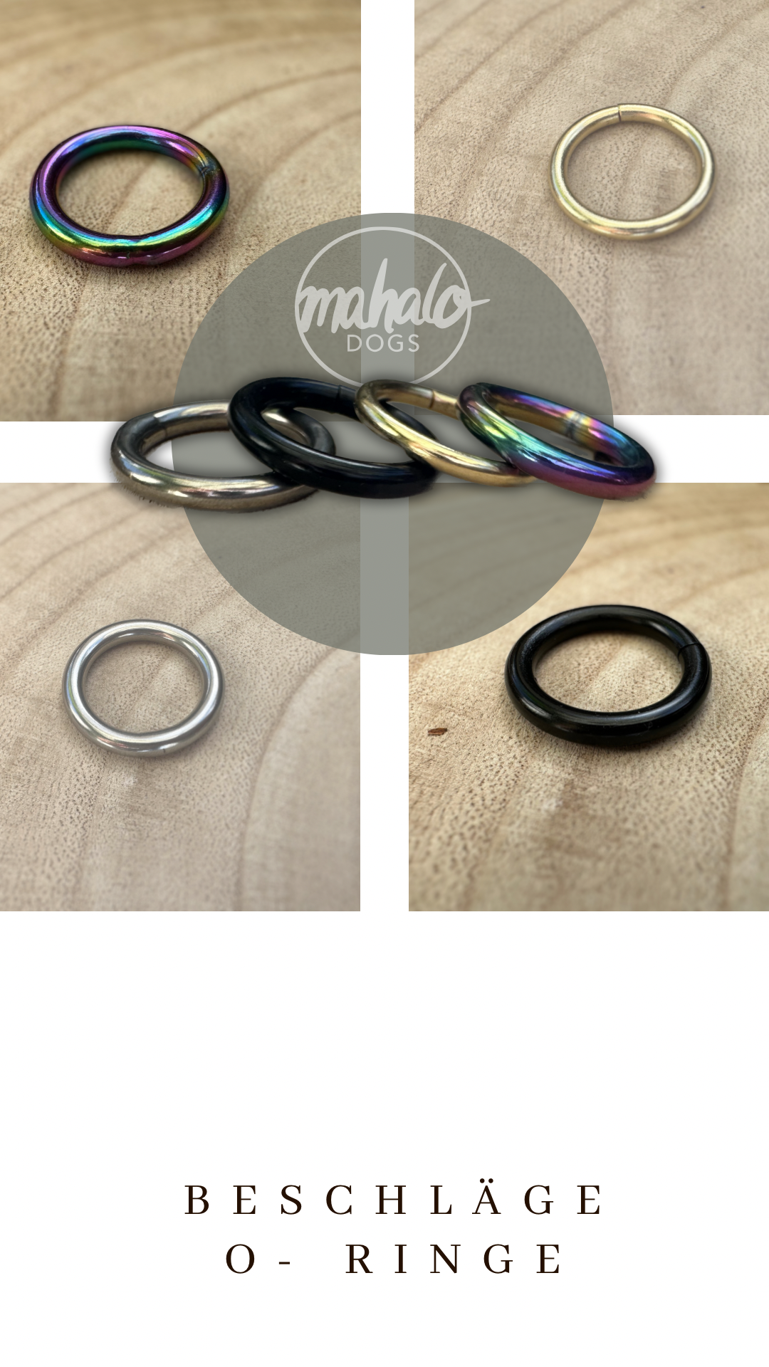 Personalisiertes Perlenhalsband