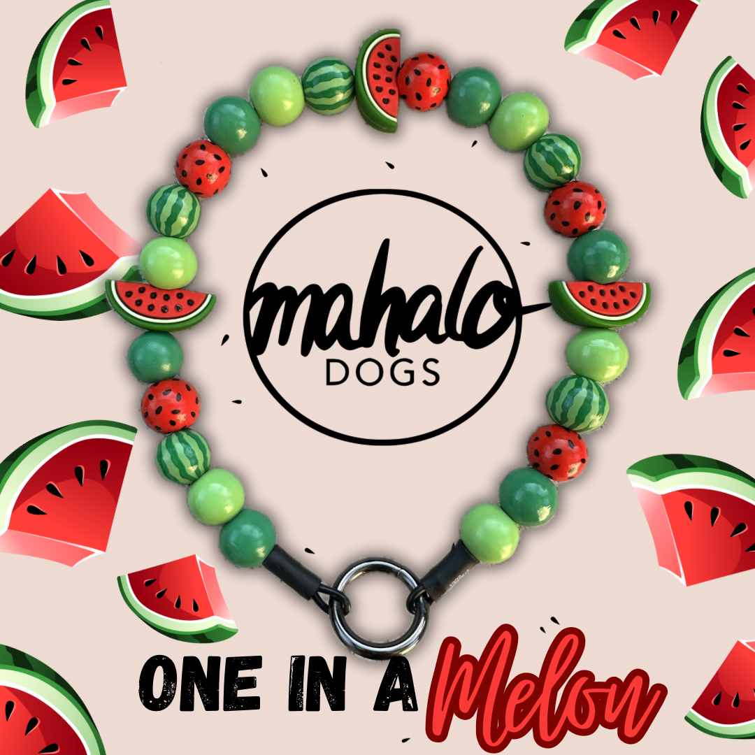 One in a melon Perlenhalsband