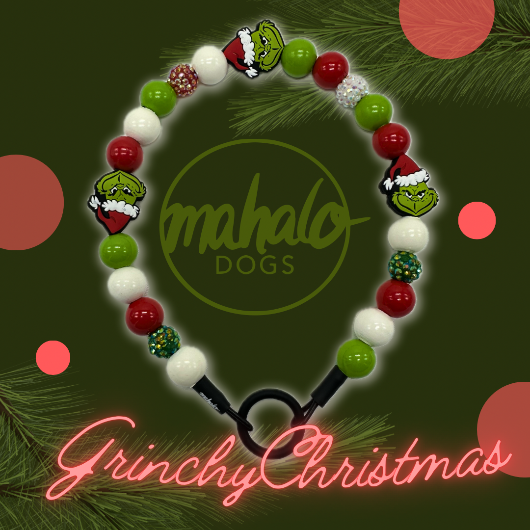 Grinchy Christmas Perlenhalsband