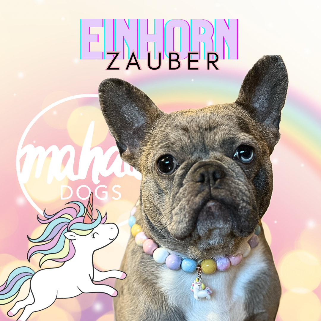 Einhorn Zauber Perlenhalsband 🦄