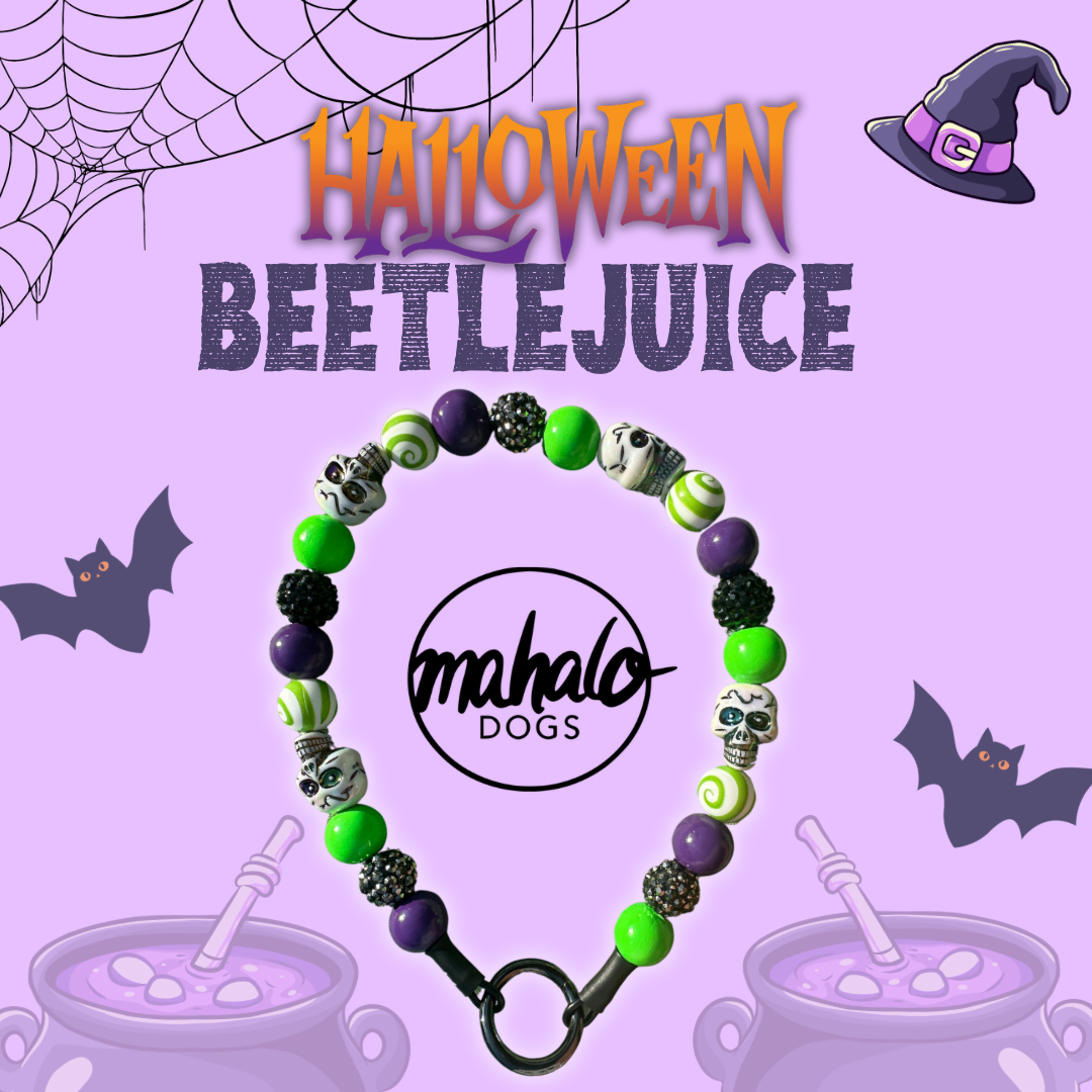 Halloween Beetlejuice Perlenhalsband